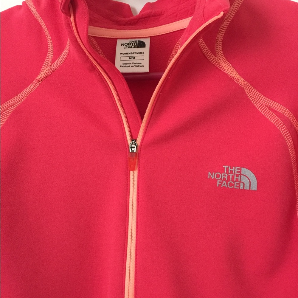 Stay warm and pretty in pink with North Face!